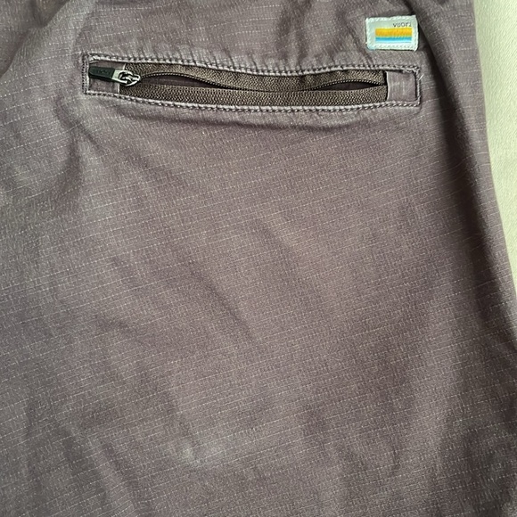 Vuori Ripstop Climber Pant Organic Cotton Gray Charcoal Size Medium - Picture 4 of 6